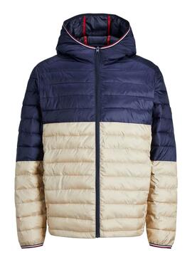 Cazadora Jack And Jones Puffer Marina Para Hombre