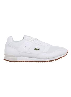 Zapatillas Lacoste Partner Piste Blancas Hombre