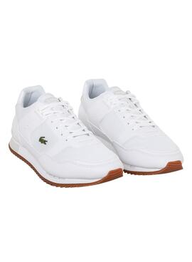 Zapatillas Lacoste Partner Piste Blancas Hombre