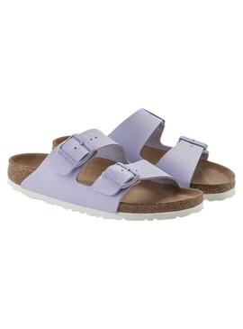 Sandalias Birkenstock Arizona Earthy Lila Mujer