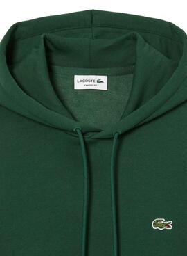 Sudadera Lacoste Basic Hood Verde para Hombre