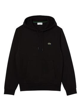 Sudadera Lacoste Basic Hood Negro para Hombre
