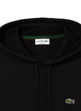 Sudadera Lacoste Basic Hood Negro para Hombre