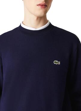 Sudadera Lacoste Basic Marino para Hombre