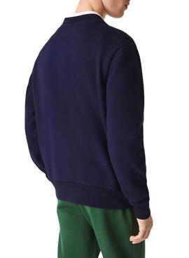 Sudadera Lacoste Basic Marino para Hombre