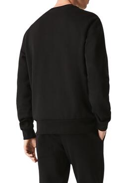 Sudadera Lacoste Basic Negro para Hombre