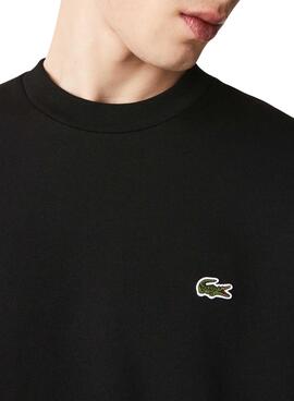 Sudadera Lacoste Basic Negro para Hombre