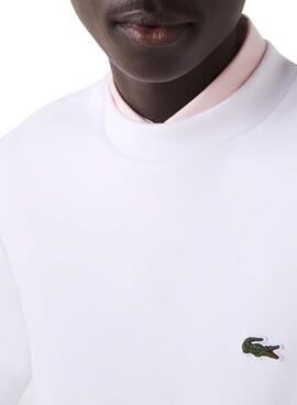 Sudadera Lacoste Basica Blanco para Hombre