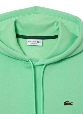 Sudadera Lacoste Colorblock Verde para Hombre