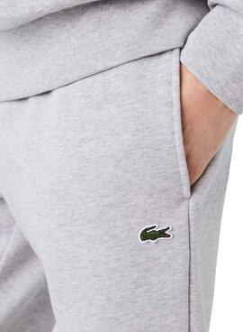 Chándal Lacoste Brushed Gris Para Hombre
