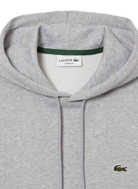 Sudadera Lacoste SH9623 Gris Para Hombre