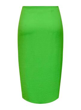 Falda Only Mette Verde para Mujer