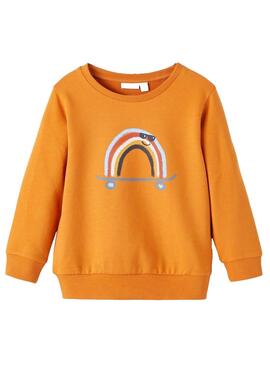 Sudadera Name It Lakan Amarilla Para Niño