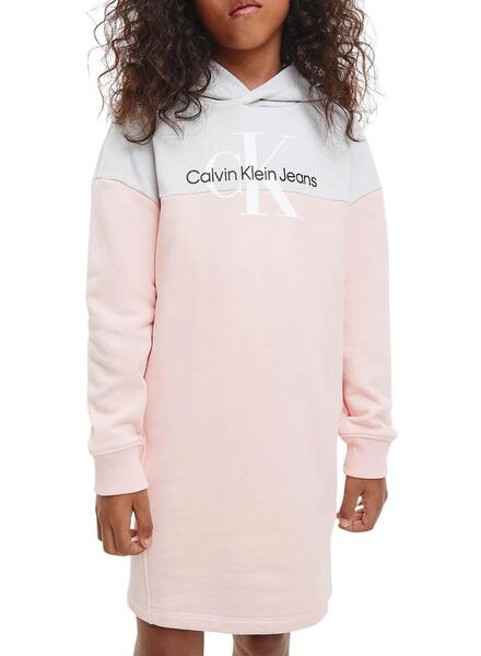 Vestido sudadera sales calvin klein
