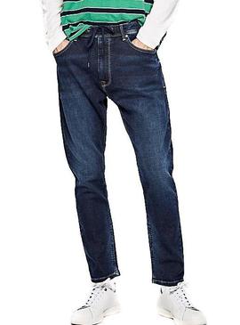 Pantalón Vaquero Pepe Jeans Johnson Azul Hombre