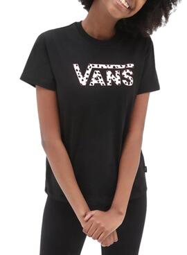 Camiseta Vans Dalmation Negra Para Niña y Niño