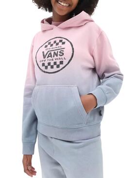 Sudadera Vans Sunset Degradado Rosa Para Niña