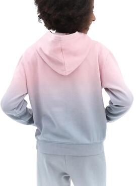 Sudadera Vans Sunset Degradado Rosa Para Niña