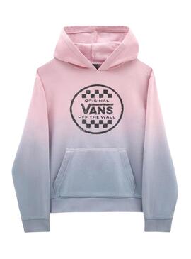 Sudadera Vans Sunset Degradado Rosa Para Niña