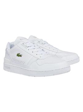 Zapatillas Lacoste Piel Blanca Para Hombre