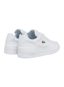 Zapatillas Lacoste Piel Blanca Para Hombre