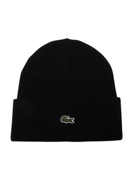 Gorro Lacoste Básico Negro Unisex