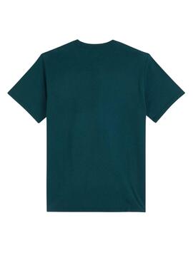 Camiseta Levis Original Verde Oscuro Para Hombre