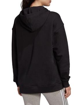 Sudadera Adidas TRF Hoodie Negro Para Mujer