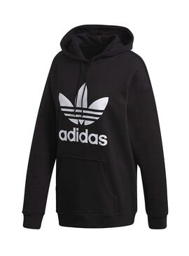 Sudadera Adidas TRF Hoodie Negro Para Mujer