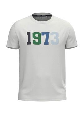 Camiseta Pepe Jeans Totem Blanca Para Hombre