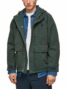 Chaqueta Pepe Jeans Joshua Verde Para Hombre