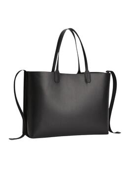 Bolso Tommy Hilfiger Tote Iconic Negro Para Mujer