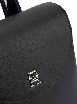 Mochila Tommy Hilfiger Life Negra Para Mujer