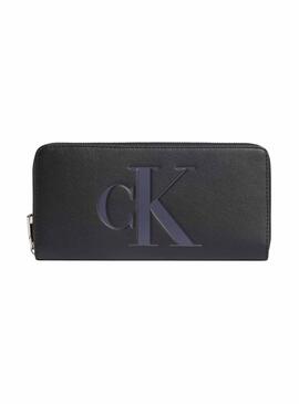 Cartera Calvin klein Sculpted mono Negra Mujer