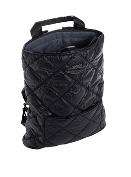 Mochila Munich Cover Backpack Negra Para Mujer