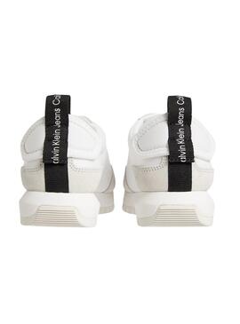 Zapatillas Calvin Klein New Retro Run Blancas