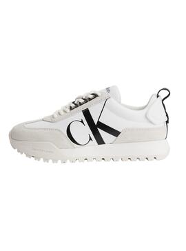Zapatillas Calvin Klein New Retro Run Blancas