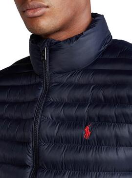 Cazadora Polo Ralph Lauren Ultraligera Azul Hombre