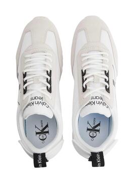 Zapatillas Calvin Klein New Retro Run Blancas 