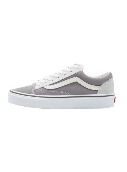 Zapatillas Vans Block Style 36 Gris Hombre