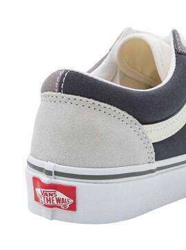 Zapatillas Vans Color Block Style 36 Gris Hombre