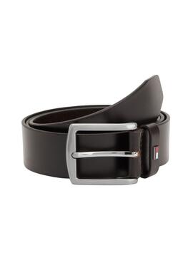 Cinturón Tommy Hilfiger Denton Negro Para Hombre