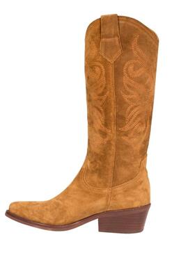 Bota Dakota Boots Cowboy 62 Camel para Mujer