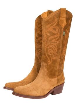 Bota Dakota Boots Cowboy 62 Camel para Mujer