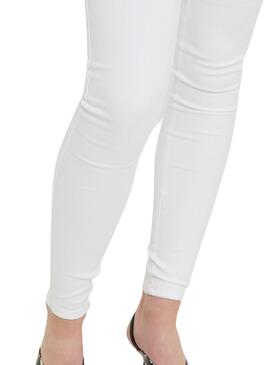 Pantalon Vaquero Only Royal Blanco para Mujer