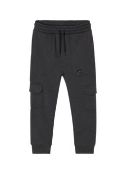 Pantalón Mayoral Bolsillos Gris Para Niño