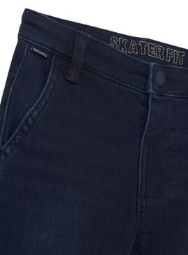 Pantalón Vaquero Mayoral Skater Fit Azul Oscuro 