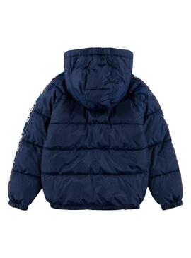 Chaqueta Levis Acolchada Marina Para Niño