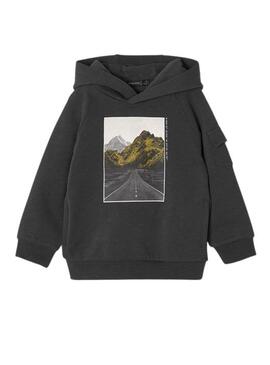 Sudadera Mayoral Paisaje Gris Para Niño