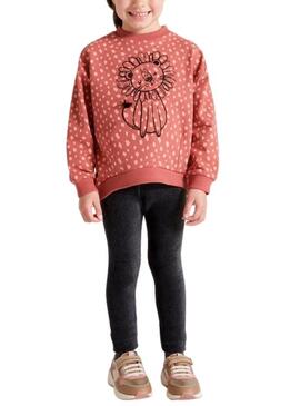 Conjunto Mayoral Sudadera Leggings Coral Niña